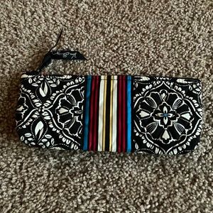 Vera Bradley pencil case/pouch/slim wallet/clutch/money holder. Barcelona print